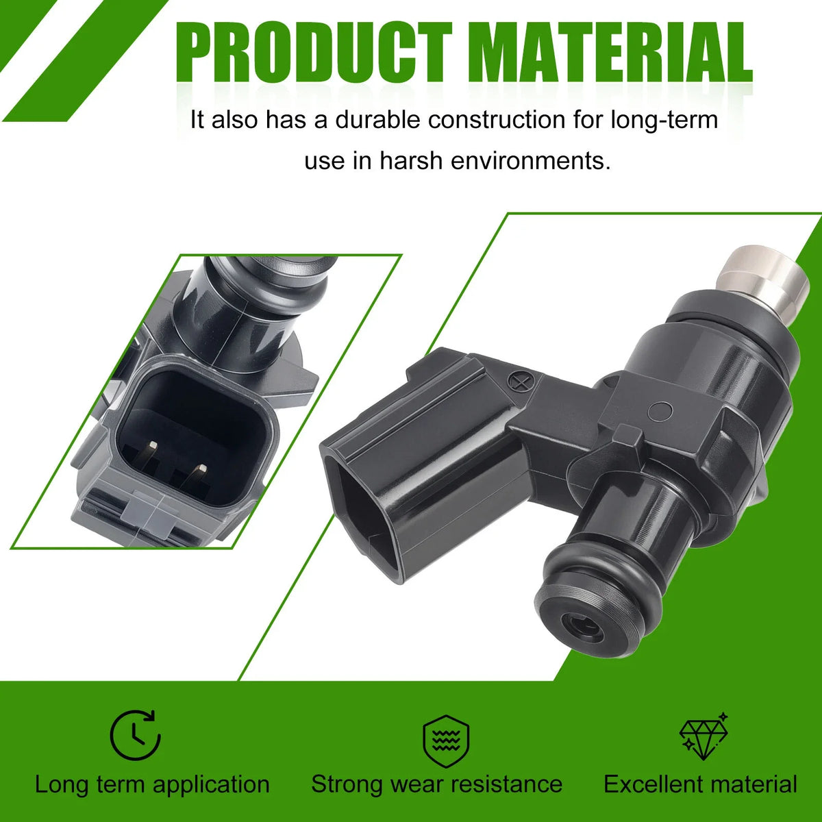 Fuel Injector for Honda Rancher 420 TRX420 (2014–2021) 16450-HR3-A42 16450-HR3-A43