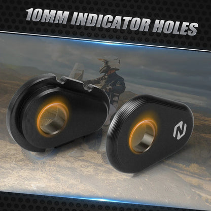 CNC Turn Signal Indicator Adapter Spacers for Yamaha Tenere 700 (2019–2023)