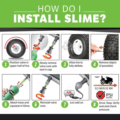 Slime Flat Tire Puncture Repair Sealant for Tubeless (24 oz)