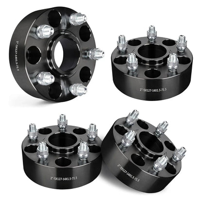 Wheel Spacers Hubcentric 2" for Dodge Durango Jeep Gladiator (M14x1.5) (4Pcs)