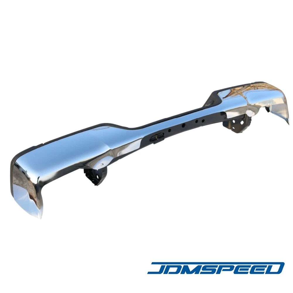 Chrome Rear Step Bumper Assembly for Toyota Tundra (2007–2013)