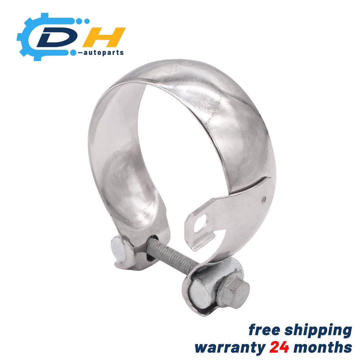 Exhaust Muffler Pipe Clamp for Cadillac Chevrolet GMC (2008–2024) 20779889, 2077-9889, 36522