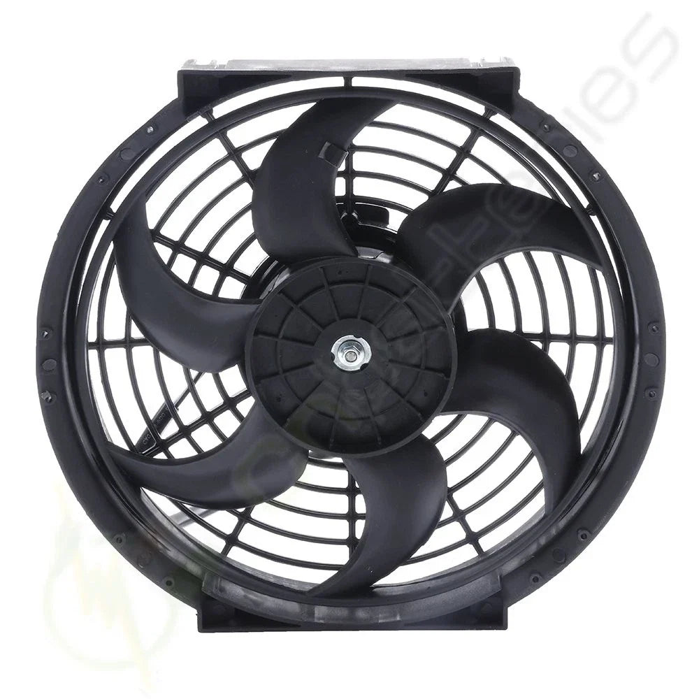 2X 10 Inch Radiator Condenser Cooling Fan for Acura Buick Saturn Scion