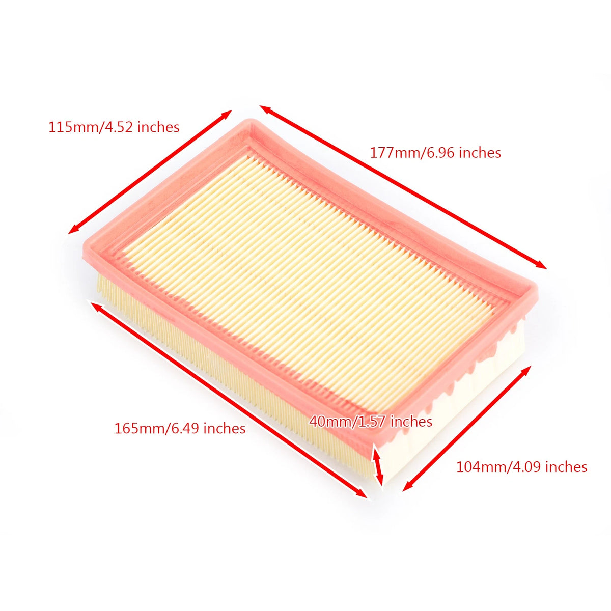 Air Filter for BMW R1200 GS/TE/Enduro/Adventure/R/RS/RT (2013–2018) 13727726799