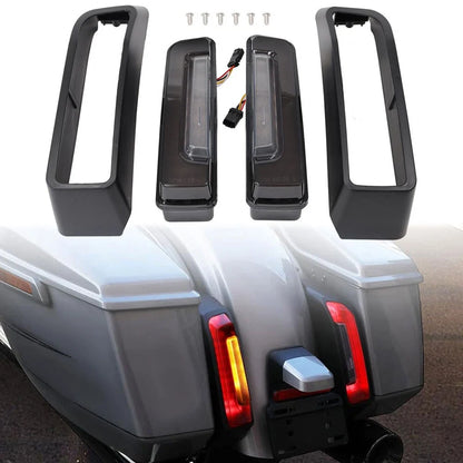 LED Saddlebag Rear Fender Taillight for Harley Road Glide Street Glide (2024–2025)