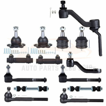 Set of 14 Suspension Tie Rod Ends for GMC C1500 Chevrolet C1500 (1988–1991)