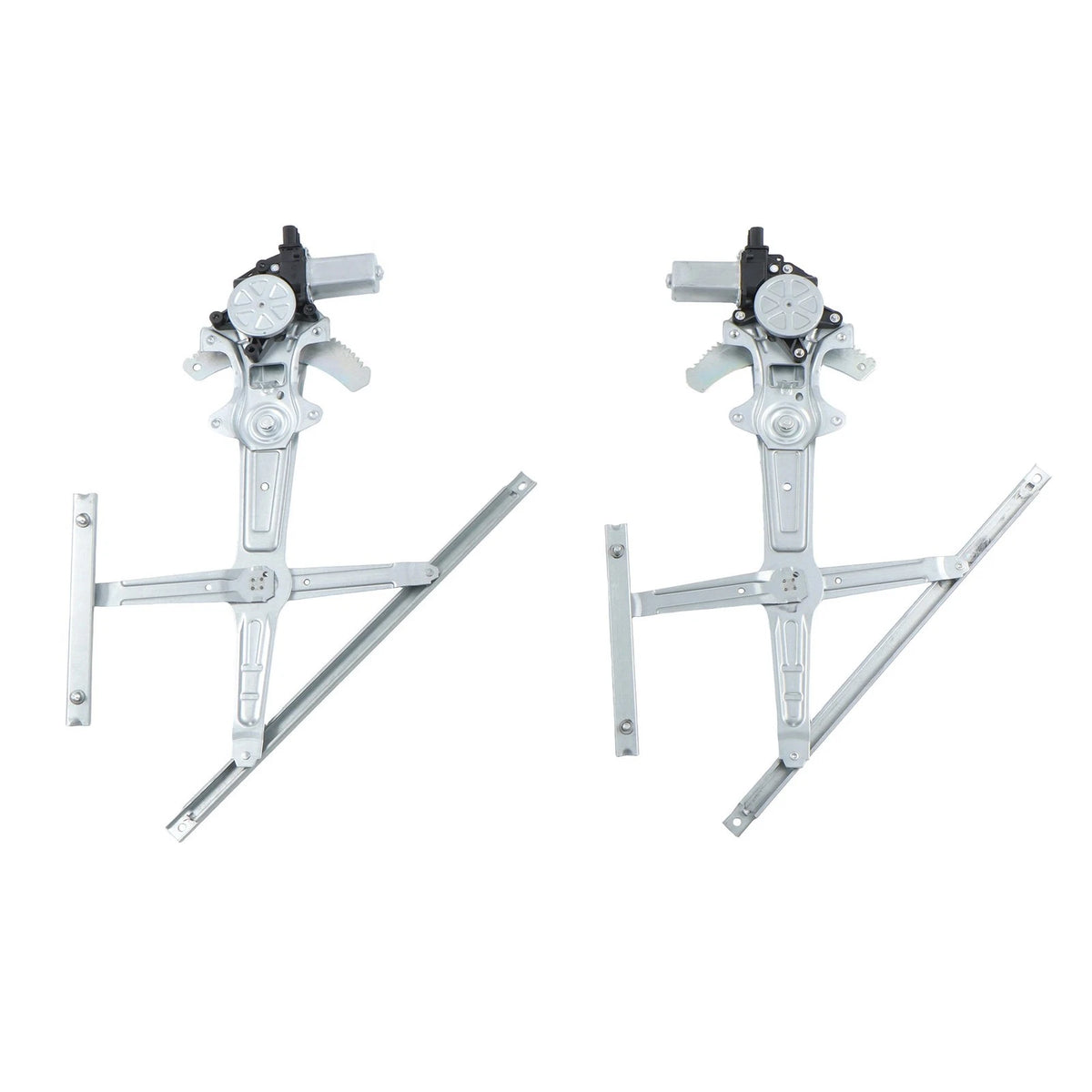 Set of 2 Window Regulators w/ 2 Pin Motor for Honda CR-V (2012–2016) BCK98197K, 751-747, 751-748