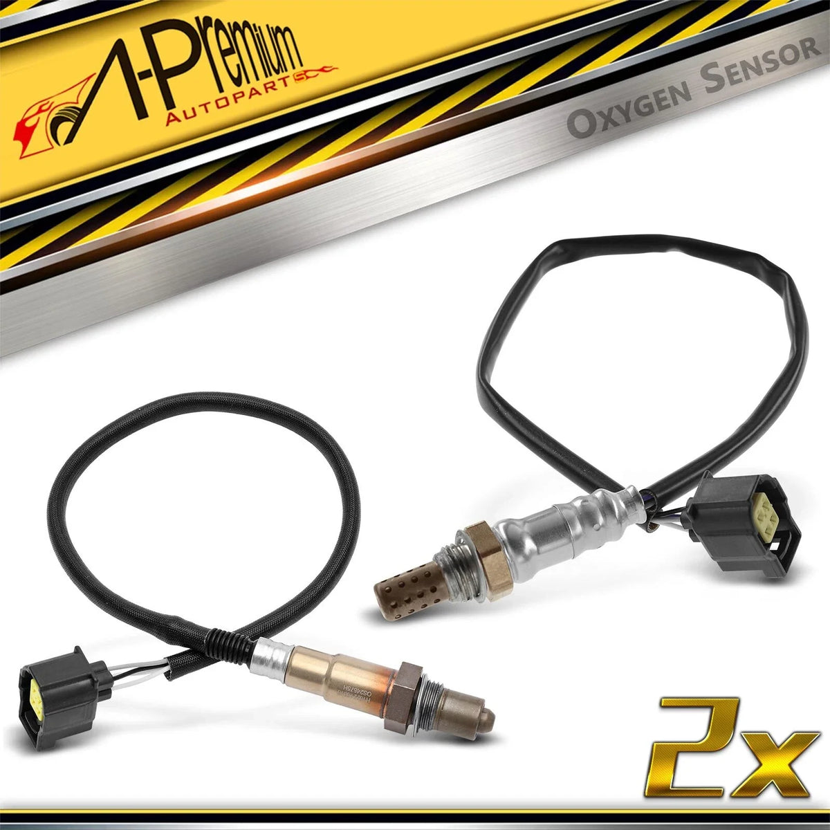 2X O2 Oxygen Sensors for Mercedes-Benz GL450 ML550 (2007–2012)