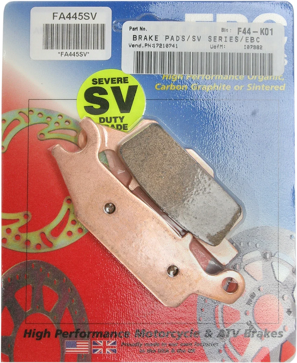 EBC SV Severe Duty Brake Pads FA445SV for