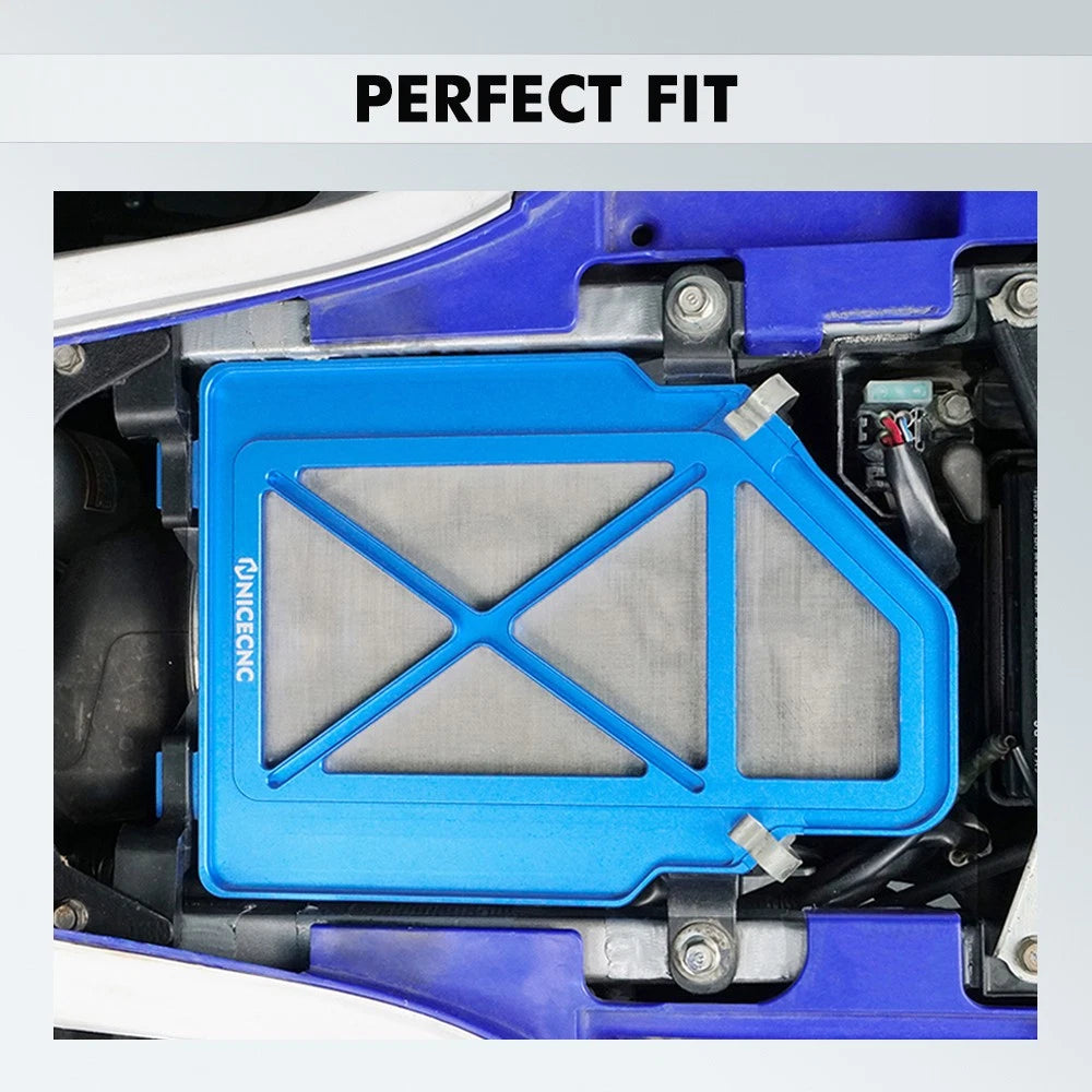 Airbox Lid Cover Cleaner Case Cap for Yamaha YFZ450R (2009–2024) Blue