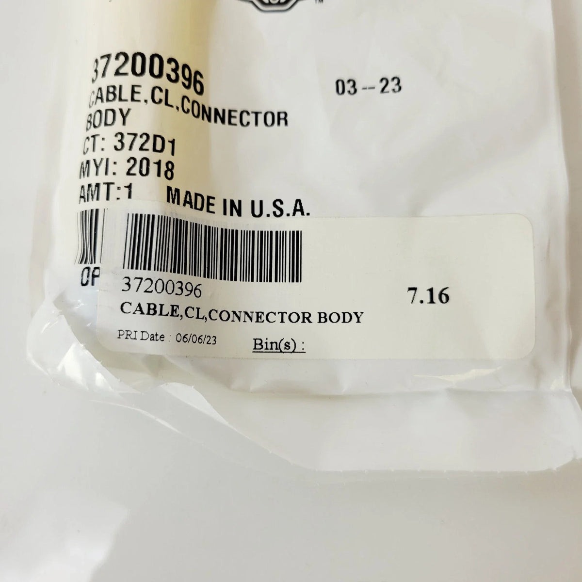 Clutch Cable Connector Body for Harley-Davidson Softail (2023–2023) 37200396