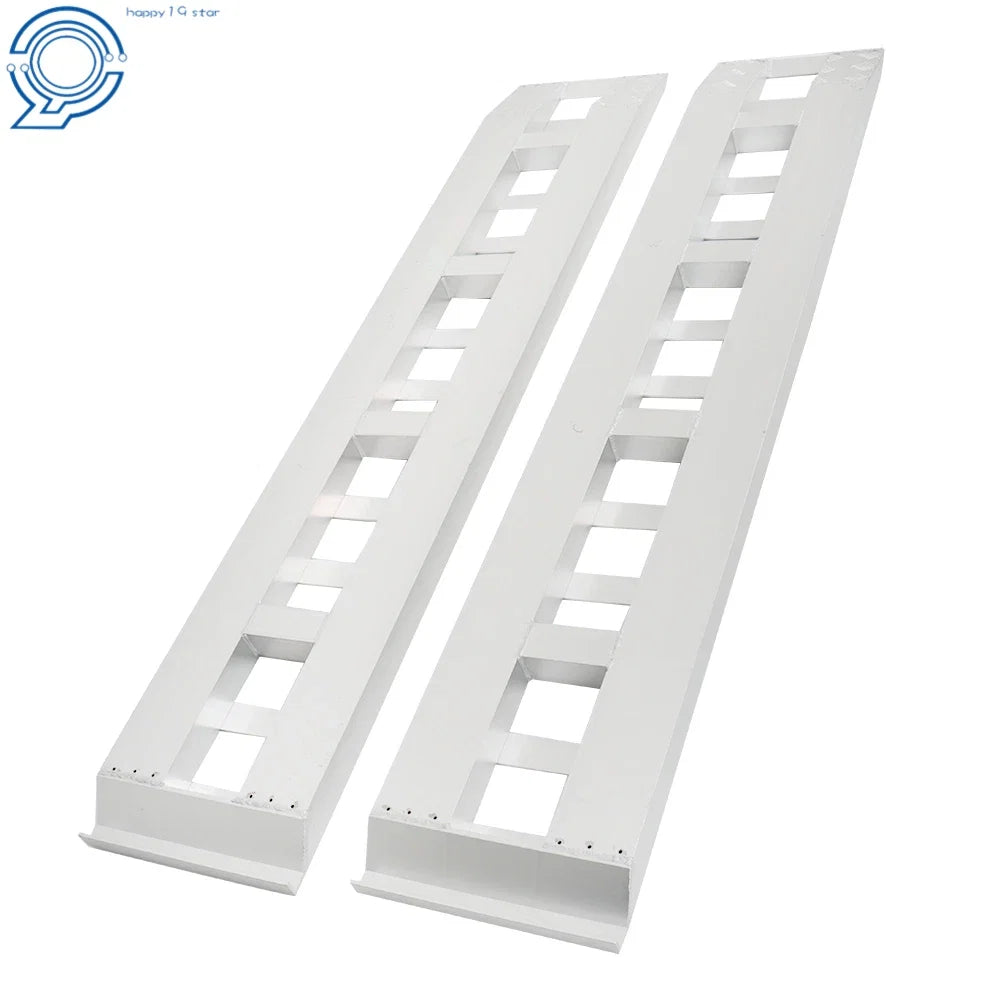 2Pcs 80" Aluminum Ramps for Truck Car Auto Trailer (6000 LBS Capacity)