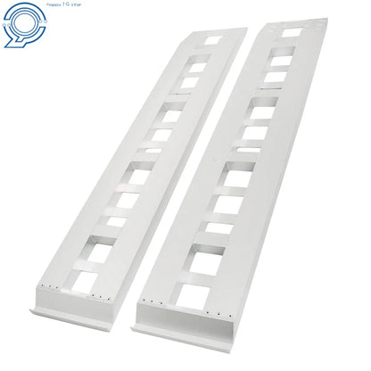 2Pcs 80" Aluminum Ramps for Truck Car Auto Trailer (6000 LBS Capacity)