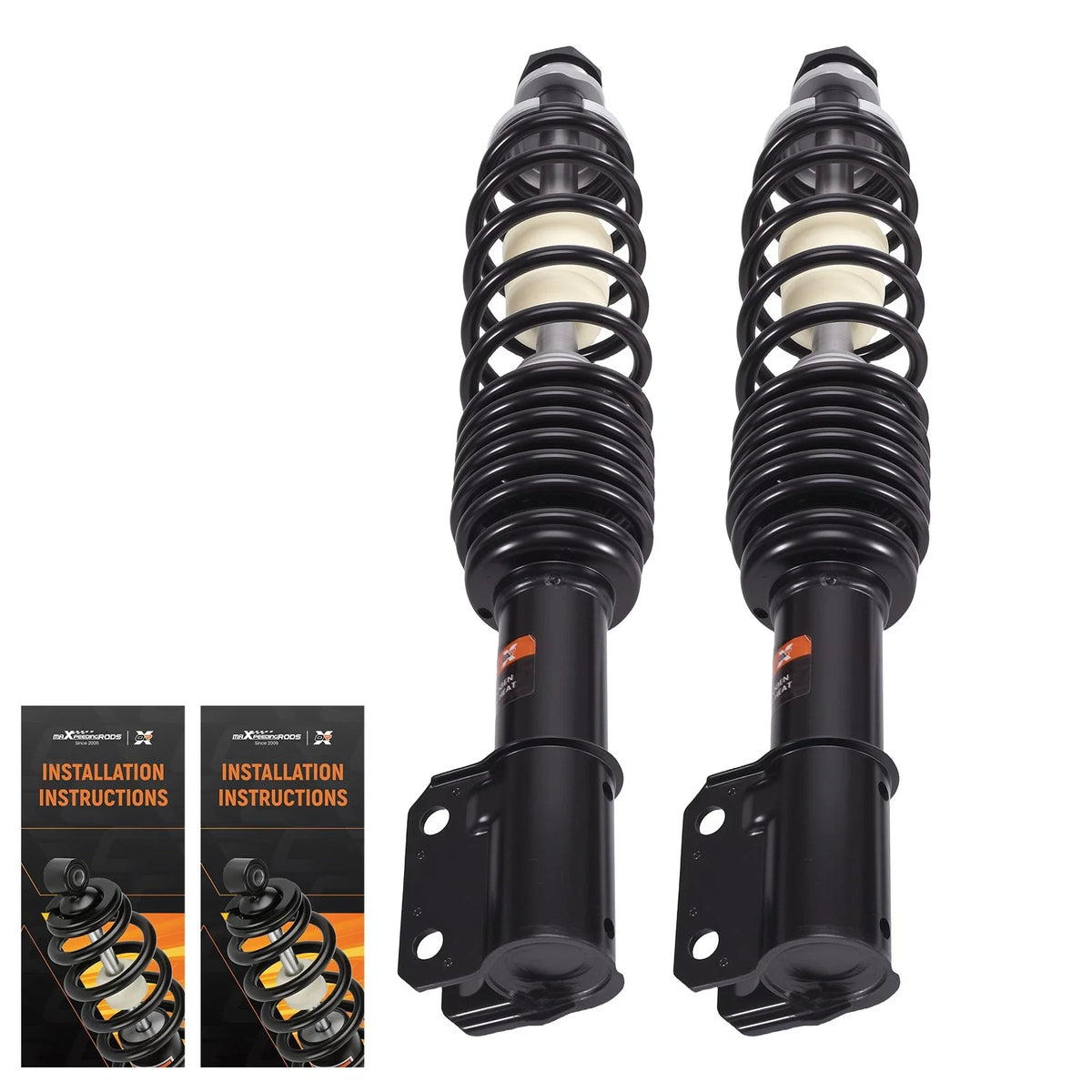 2X Front Gas Shock Strut Absorbers for Can-Am Outlander Max 500 HO/500XT (2007–2009)