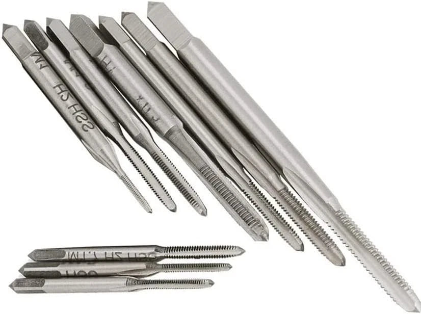 10pcs Micro Taps Bit Set for M1-M3.5 HSS Mini Metric