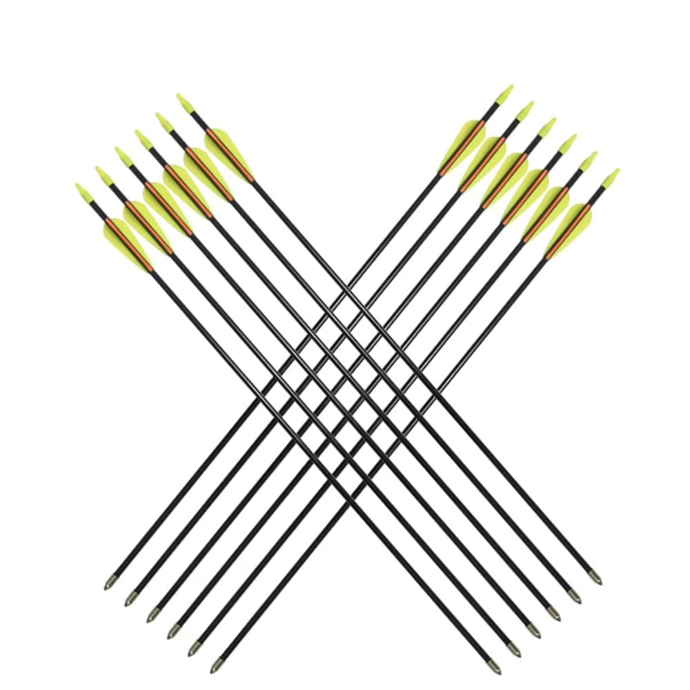 28 Inch Fiberglass Arrows for Archery Target Shooting