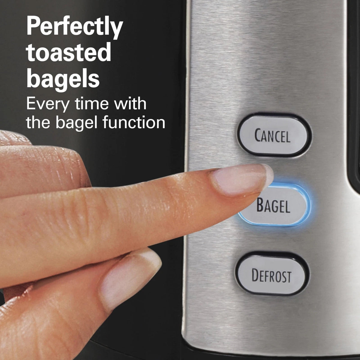 2 Slice Extra Wide Slot Toaster for Hamilton Beach