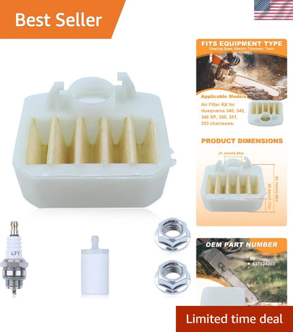 Tune-Up Kit for Husqvarna Chainsaw 340, 345, 346 XP, 350, 351, 353