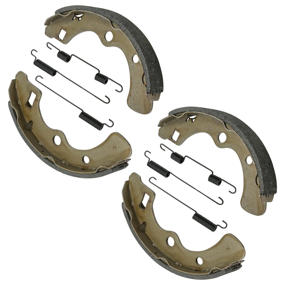 2 Rear Brake Shoes for Kawasaki Mule 4010 (2009–2026) GK1302BS158TT