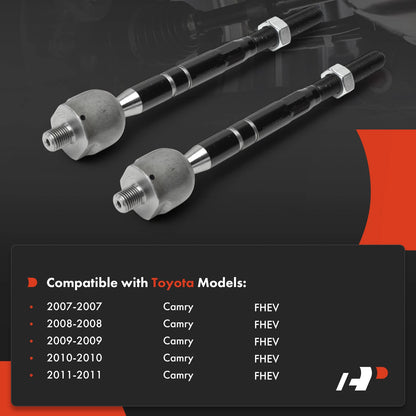 2X Front Inner Tie Rod End for Toyota Camry (2007–2011) - 4550339315, 4553530030, GS86727