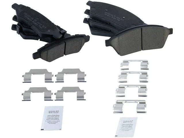 Brake Pad Set for Cadillac SRX (2010–2016) 53514BBRG