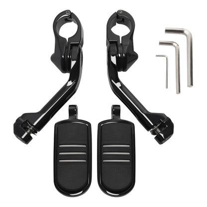 Passenger Floorboard & Highway Footpeg Pegs for Harley Touring (1993–2025)