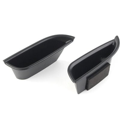 2Pcs Front Door Handle Storage Box Tray for Cadillac ATS (2015–2018)