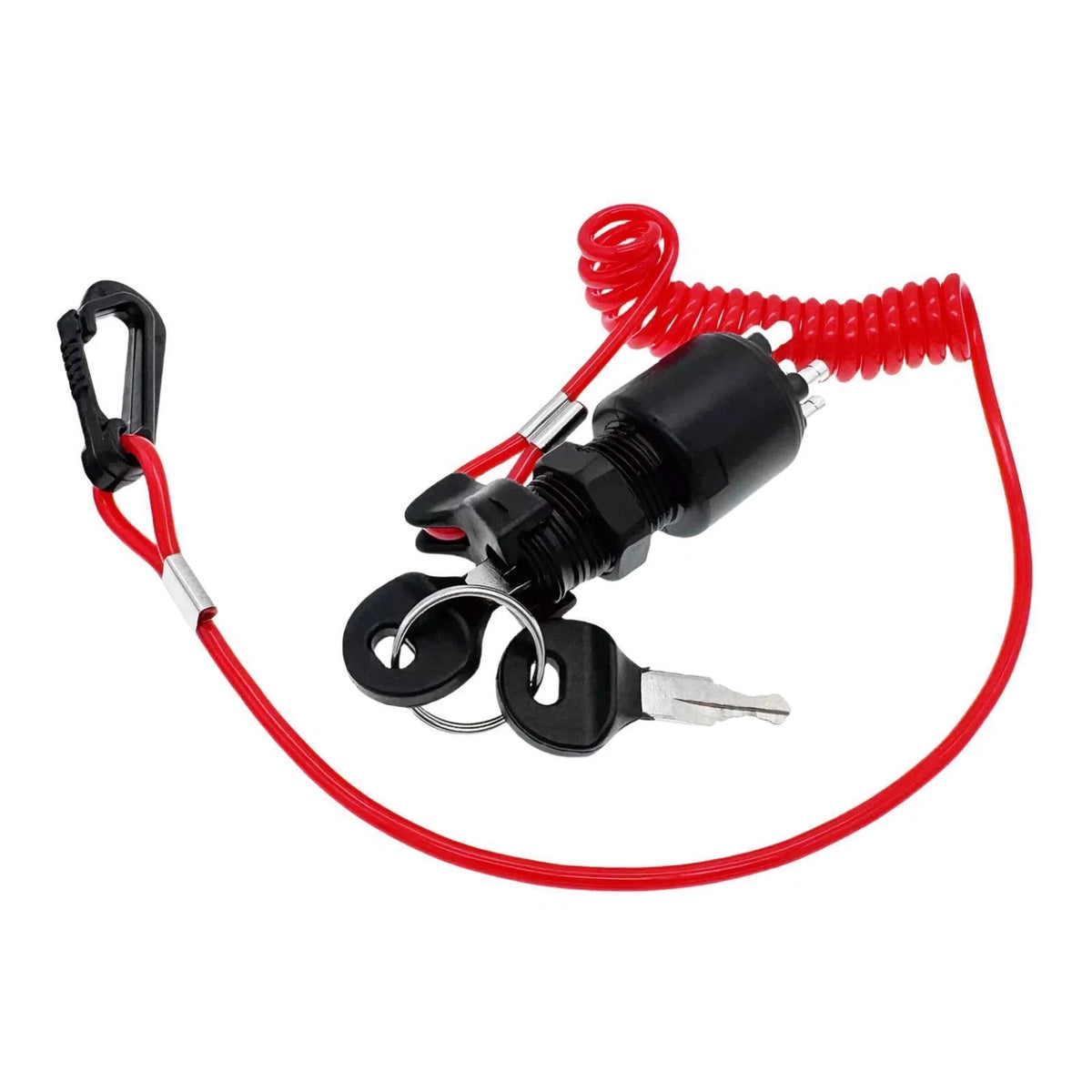 Ignition Switch Key w/ Lanyard for Johnson OMC Evinrude Boat (1996–Up) 5005801