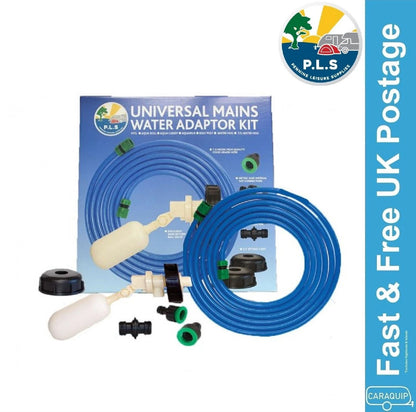 Universal Mains Water Adaptor Kit for Motorhome Aqua Roll Aqua Caddy (ES2013)