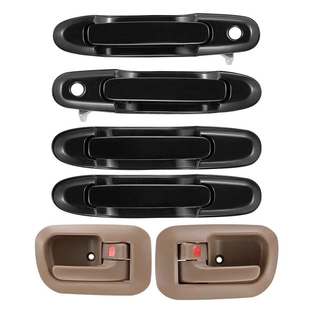 6x Door Handle for Toyota Sienna (1998–2003)
