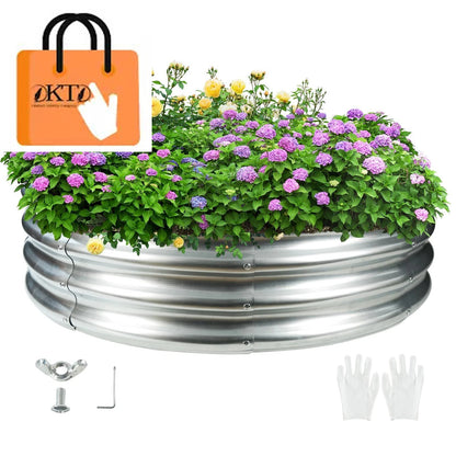 4FT Diameter Camp Fire Ring Pit for Outdoor Use (No Specific Years)