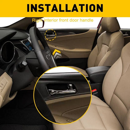 Interior Door Handle for Hyundai Sonata (2011–2015) Chrome