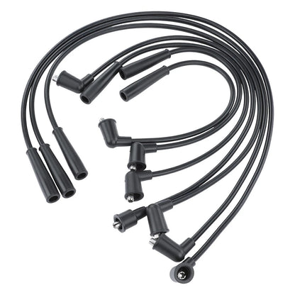 Set of 7 Spark Plug Wires for Mazda MPV 929 (1988–1991) 18036584, 55118, ZEF873