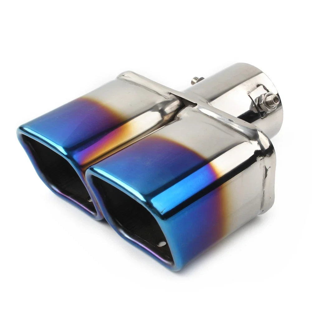 Stainless Steel Dual Exhaust Pipe Tail Muffler Tip for Car (2010–2020)
