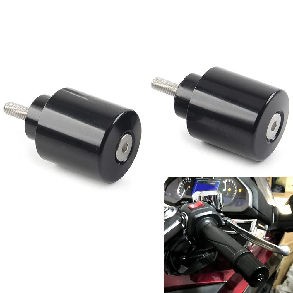 Handlebar Grip Caps for Honda GoldWing GL1800 (2000–2023) Black