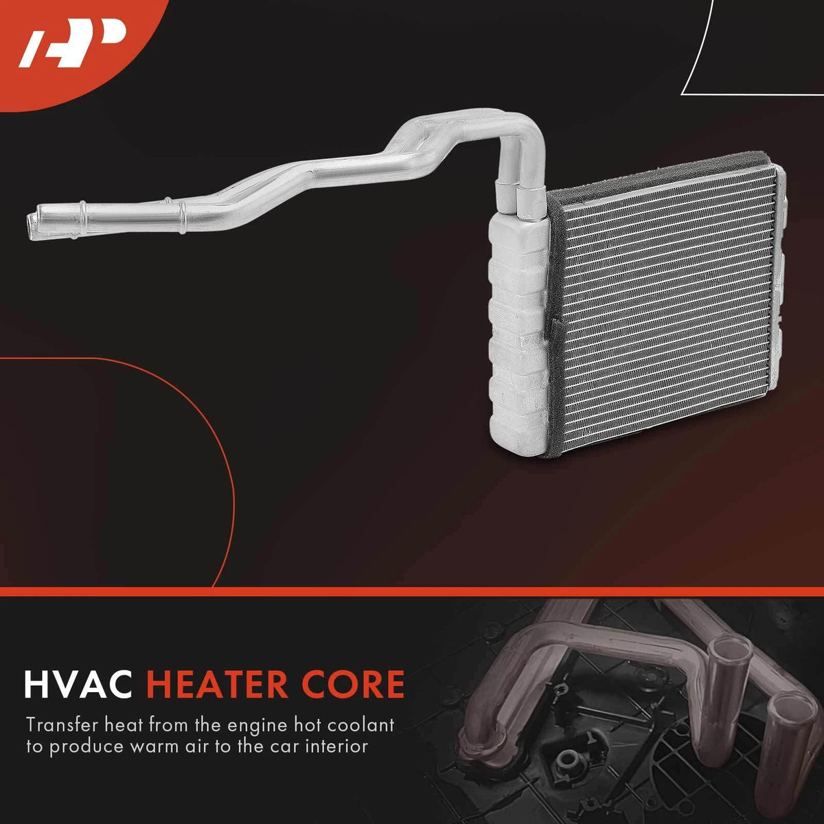 HVAC Heater Core for Mazda 3 3 Sport (2012–2013) 92363