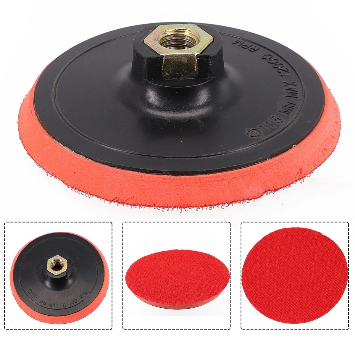 Polishing Pad for Buffing Wood Products (4.5/5 Inch Diameter)
