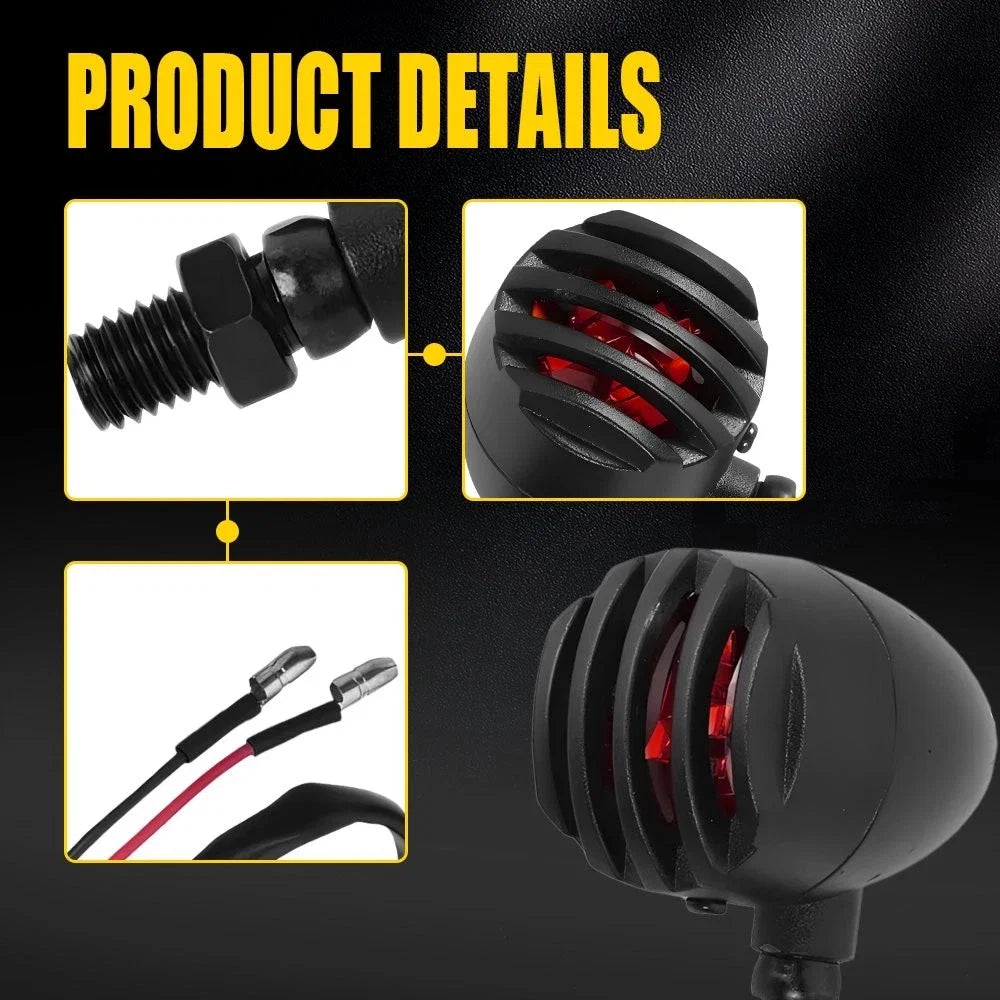 2X Turn Signal Light Indicator Blinker for Kawasaki Ninja 250R / KLX250SF / 250S EV