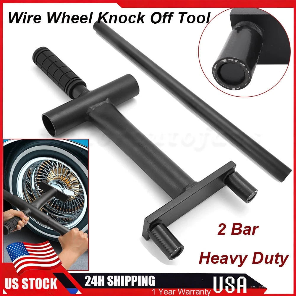 2 Bar Lowrider Wire Wheel Knock Off Wrench for Dayton Luxor Zenith