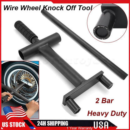 2 Bar Lowrider Wire Wheel Knock Off Wrench for Dayton Luxor Zenith