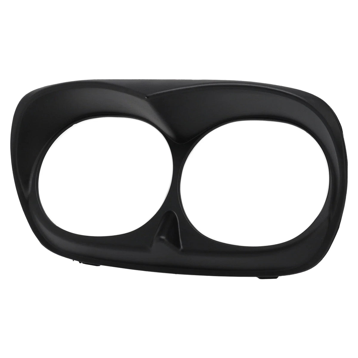 Dual Headlight Trim Bezel Cover for Harley Road Glide (1998–2013) Matte Black