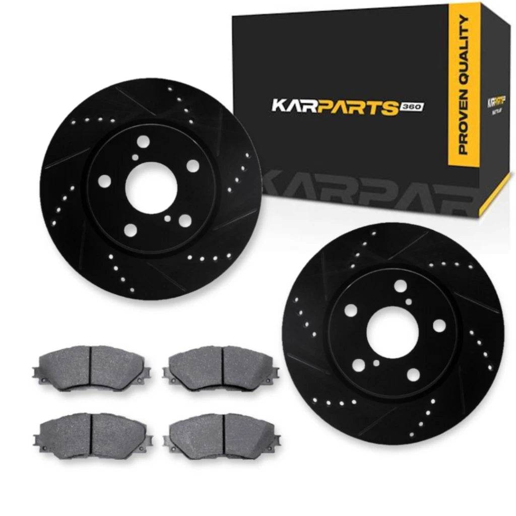 Brake Rotor Set for Toyota RAV4 (2006–2018) ALX-PAU-DF-8512-76158-CLA2