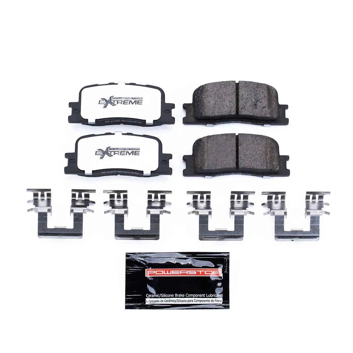 2X Z36-885 Powerstop Brake Pad Set Rear for Toyota Camry Lexus ES330 (2001–2006)