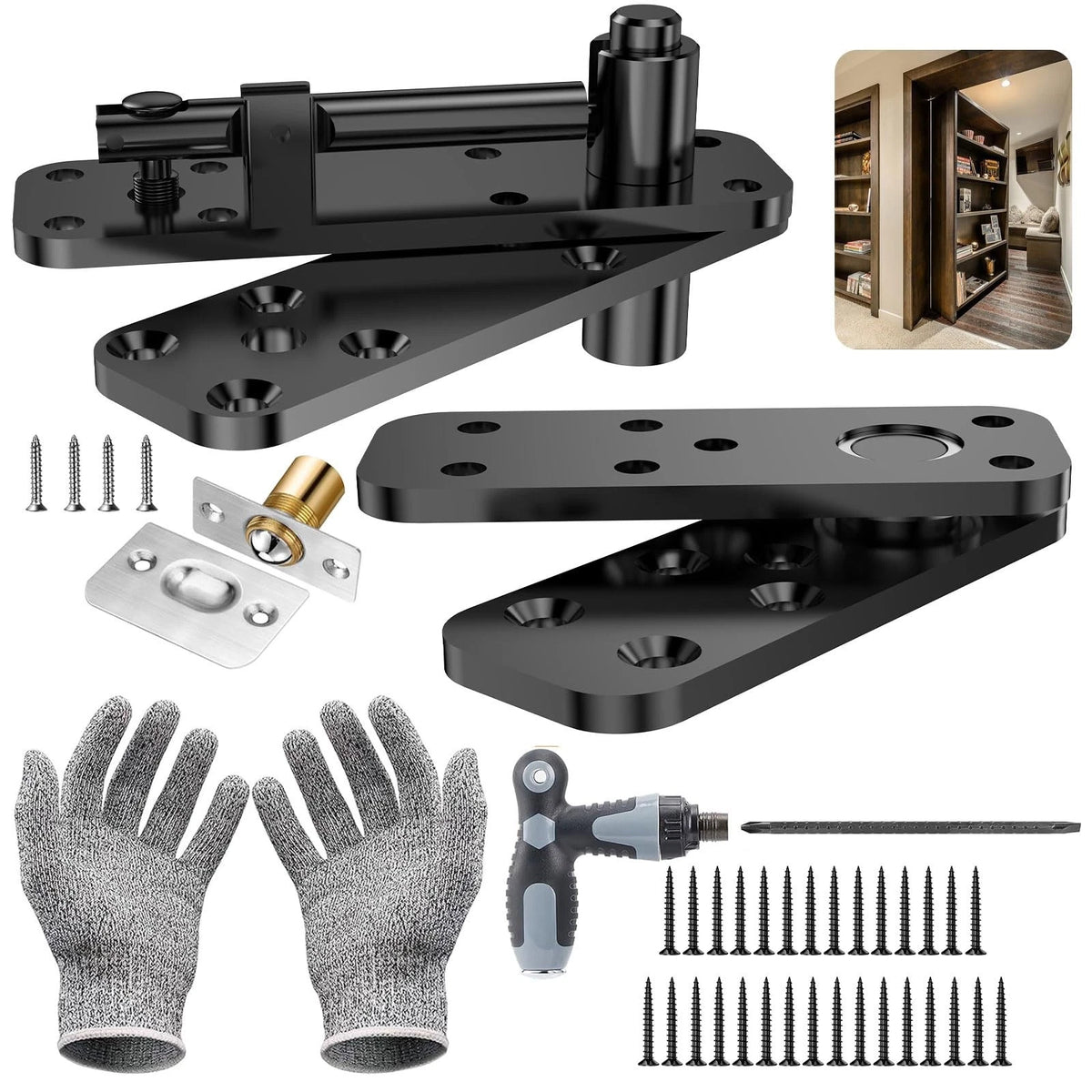 Heavy Duty Hidden Door Hinge Pivot Hinge for