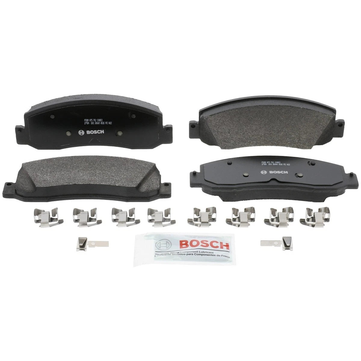 2X BP1333 Brake Pad Set Front for Ford F-250 F-350 (2008–2012)