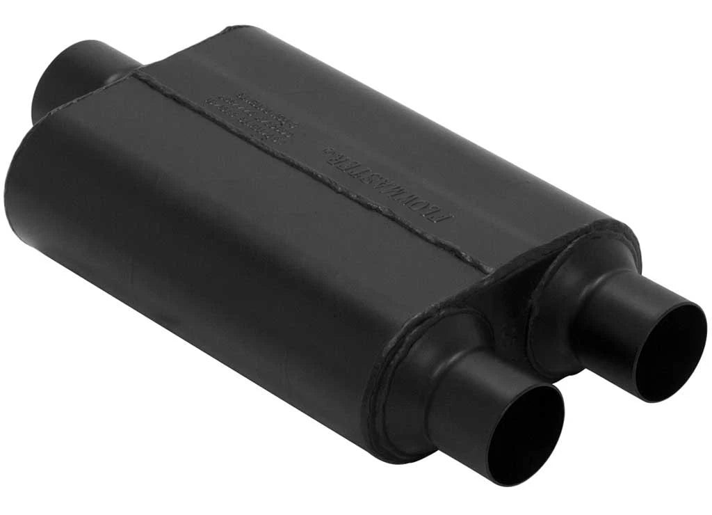Flowmaster Super 44 Series Rumble Muffler 2.5" Dual Inlet/3" Center Out (8425453)