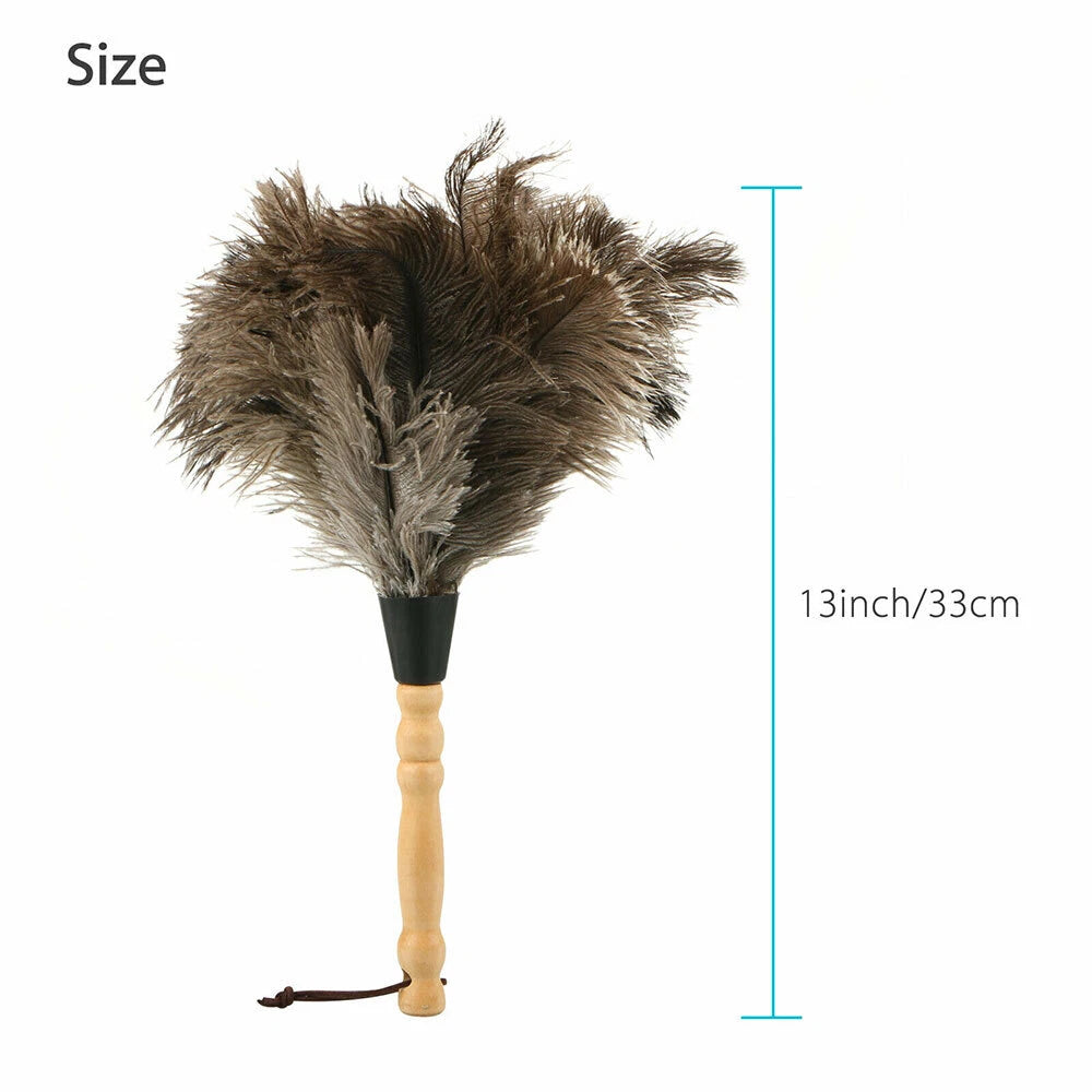 13 Inch Ostrich Feather Duster for Cleaning Tool