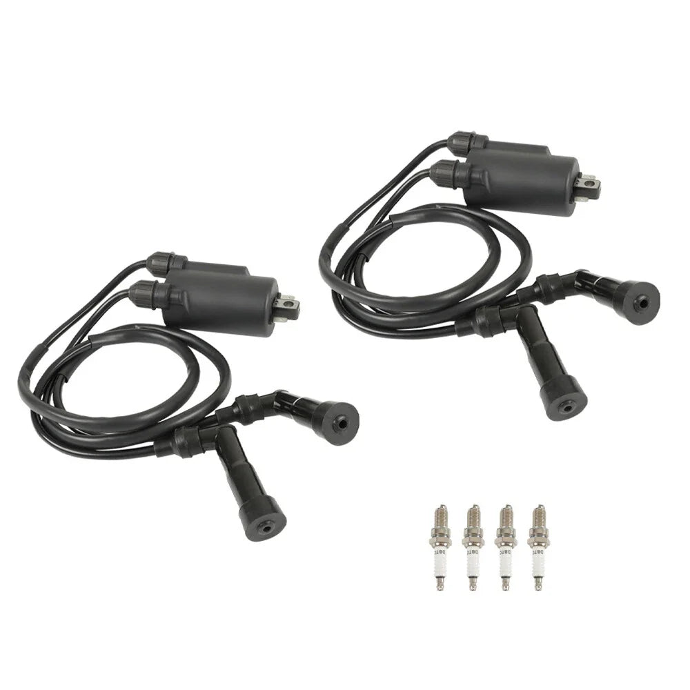 Ignition Coil & Spark Plug Set for Honda Goldwing 1100 1200 CB650 CB750C (1975–1987)