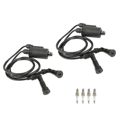 Ignition Coil & Spark Plug Set for Honda Goldwing 1100 1200 CB650 CB750C (1975–1987)