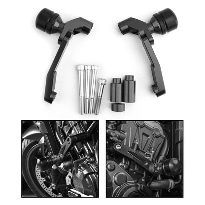 Black Crash Sliders for Honda CB650R (2019–2021) T9